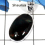 Bloodstone Cab A - BPS893-Natural Cabochon Bloodstone Bezel Pendant 925 Sterling Silver