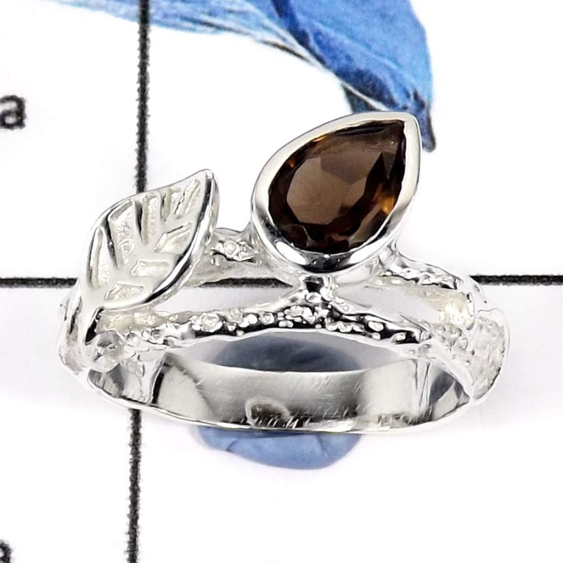 Smokey Cut B - SCR792-925 Sterling Silver Fabulous Handmade Designer Casting Rings Smokey Cut B - SCR792-925 Sterling Silver Fabulous Handmade Designer Casting Rings