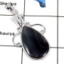 Botswana Agate Cab B - BPS892-Awesome Cab Gemstone 925 Sterling Silver Bezel Setting Pendant