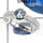 Blue Topaz Cut H - SCR783-Glorious Faceted Cut Gemstones Designer Casting Rings 925 Sterling Silver