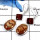 Sandstone & Tiger Eye Cab H - SDE650-Solid 925 Sterling Silver Sandstone & Tiger Eye Gemstone Party Wear Earrings