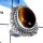Tiger Eye Cab B - SDR579-Party Wear Natural Cabochon Gemstone Designer Ring 925 Sterling Silver
