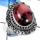 Rhodonite Cab G - SDR579-Party Wear Natural Cabochon Gemstone Designer Ring 925 Sterling Silver