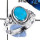 Arizona Turquoise Cab B - SDR577-Solid 925 Sterling Silver Stunning Cab Gemstone Designer Ring