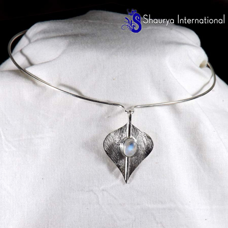 Rainbow Moonstone C - SDN961-Exclusive Handmade Adjustable Designer Necklace 925 Sterling Silver Rainbow Moonstone C - SDN961-Exclusive Handmade Adjustable Designer Necklace 925 Sterling Silver