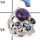 Charoite & Mystic Quartz A - SCR781-Party Wear Casting Designer  Wholesale Rings 925 Sterling Silver