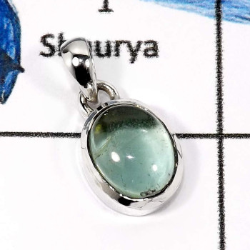 Aquamarine F - ISP595-Exclusive Factory Wholesale Handmade Girls Small Pendants 925 Sterling Silver Aquamarine F - ISP595-Exclusive Factory Wholesale Handmade Girls Small Pendants 925 Sterling Silver
