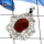 Mahagoni Jasper A - SD488-Glorious Gemstones Indian Wholesale Designer Pendants 925 Sterling Silver