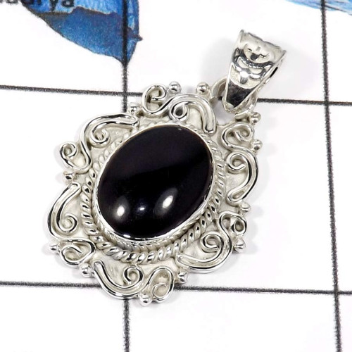 Rainbow Obsidian B - SD488-Glorious Gemstones Indian Wholesale Designer Pendants 925 Sterling Silver Rainbow Obsidian B - SD488-Glorious Gemstones Indian Wholesale Designer Pendants 925 Sterling Silver