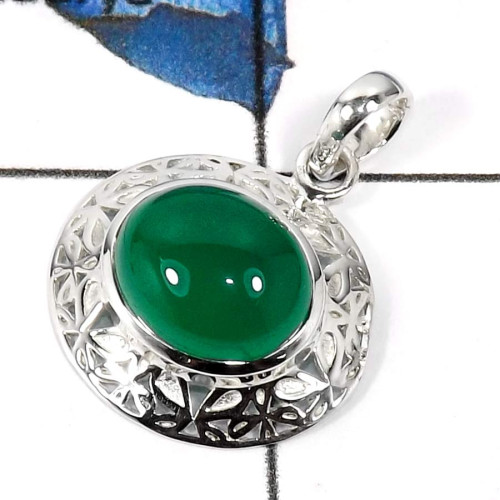 Green Onyx C - CSP917-Latest New Design Wholesale Designer Casting Pendants 925 Sterling Silver Green Onyx C - CSP917-Latest New Design Wholesale Designer Casting Pendants 925 Sterling Silver