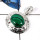Malachite M - CSP917-Latest New Design Wholesale Designer Casting Pendants 925 Sterling Silver