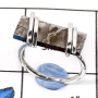Meteroite B - SDR566-Fabulous Gemstone Meteroite Designer Rings 925 Sterling Silver