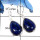 Lapis Lazuli C - SPE782-Natural Gemstone Lapis Lazuli Handmade Earrings 925 Sterling Silver