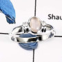 Rose Cab H - CMJ774-Beautiful Fashion Jewelry Small Baby Rings 925 Sterling Silver