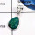 Chrysocolla G - BPS889-Natural Chrysocolla Gemstone Wholesale Handmade Bezel Pendants 925 Sterling Silver