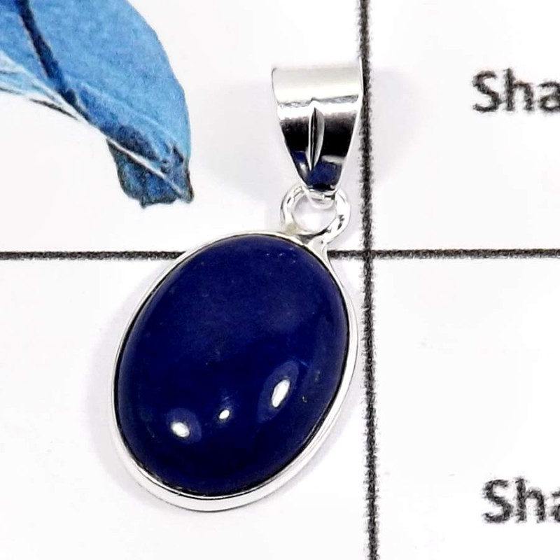 Lapis Lazuli C - BPS881-Classic Gemstone Lapis Lazuli Gemstone Handmade Wholesale Bezel Pendants 925 Sterling Silver Lapis Lazuli C - BPS881-Classic Gemstone Lapis Lazuli Gemstone Handmade Wholesale Bezel Pendants 925 Sterling Silver