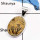 German Psilomelane Dendrite D - BPS876-Natural Gemstone Germany Dendrite Wholesale Bezel Pendants 925 Sterling Silver