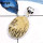German Psilomelane Dendrite E - BPS876-Natural Gemstone Germany Dendrite Wholesale Bezel Pendants 925 Sterling Silver