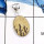 German Psilomelane Dendrite F - BPS876-Natural Gemstone Germany Dendrite Wholesale Bezel Pendants 925 Sterling Silver