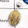 German Psilomelane Dendrite I - BPS876-Natural Gemstone Germany Dendrite Wholesale Bezel Pendants 925 Sterling Silver