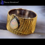 Ethiopian Opal B - SFJ885-Sparkling Gemstone Ethiopian Opal Designer Wholesale Earrings 925 Sterling Silver