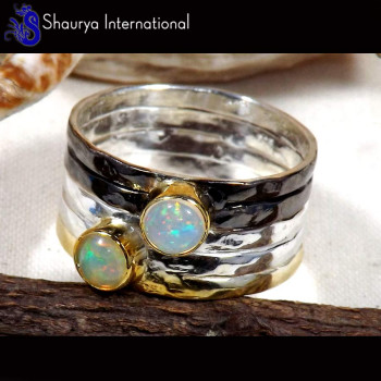 Ethiopian Opal O - SFJ885-Sparkling Gemstone Ethiopian Opal Designer Wholesale Earrings 925 Sterling Silver
