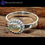 Ethiopian Opal C - SFJ884-Classic Ethiopian Opal Fashionable Designer Earrings 925 Sterling Silver