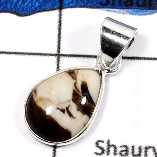 Peanut Wood F - BPS865-Exclusive Gemstone Peanut Wood Handmade Bezel Pendants 925 Sterling Silver Peanut Wood F - BPS865-Exclusive Gemstone Peanut Wood Handmade Bezel Pendants 925 Sterling Silver