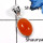 Carnelian Cab B - BPS851-Beautiful Carnelian Gemstone Wholesale Bezel Pendants 925 Sterling Silver