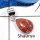 Rhodochrosite I - BPS847-Natural Rhodochrosite Gemstone Light Weight Bezel Pendants 925 Sterling Silver