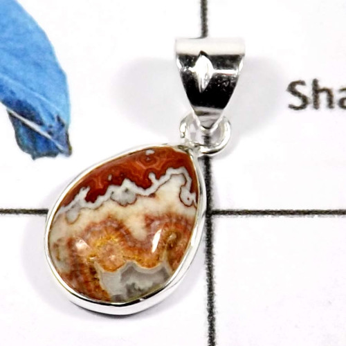 Rosetta H - BPS838-Glorious Look Colorful Bezel Pendants 925 Sterling Silver Rosetta H - BPS838-Glorious Look Colorful Bezel Pendants 925 Sterling Silver