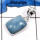 Blue Opal E - BPS836-Fabulous Light Weight Wholesale Bezel Pendants 925 Sterling Silver