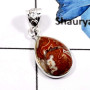 Rosetta I - BPS833-Indian Wholesale Company Made Light Weight Bezel Pendants 925 Sterling Silver