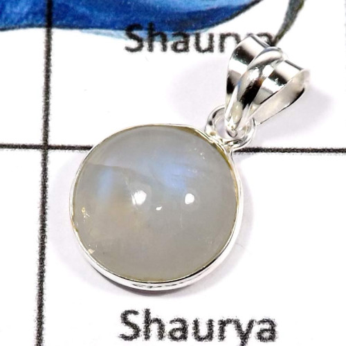 Rainbow Moonstone D - BPS826-Sparkling Gemstone Rainbow Moonstone Wholesale Bezel Pendants 925 Sterling Silver Rainbow Moonstone D - BPS826-Sparkling Gemstone Rainbow Moonstone Wholesale Bezel Pendants 925 Sterling Silver