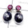 Astrophyllite C - SSE993-Small Size Exclusive Silver Stud Earring