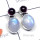Rainbow I - SSE993-Small Size Exclusive Silver Stud Earring