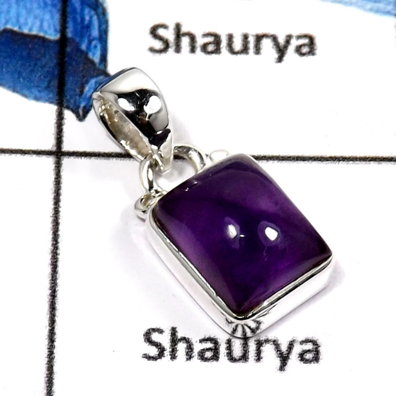 Amethyst Cab A - SD479-Exclusive Amethyst Gemstone Handmade Designer Wholesale Pendants 925 Sterling Silver Amethyst Cab A - SD479-Exclusive Amethyst Gemstone Handmade Designer Wholesale Pendants 925 Sterling Silver