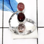 Tourmaline Cab B - SDR553-Exclusive Tourmaline Cab Wedding Special Wholesale Rings 925 Sterling Silver