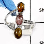 Tourmaline Cab E - SDR553-Exclusive Tourmaline Cab Wedding Special Wholesale Rings 925 Sterling Silver