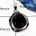 Black Onyx Cut A - SD449-Natural Black Onyx Cut Gemstone Wholesale Pendants 925 Sterling Silver