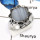 Blue Lace Agate B - SDR549-925 Sterling Silver Gorgeous Blue Lace Agate Checker Cut Designer Rings