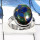 Moahave Copper Azurite G - SDR545-Natural Mohave Copper Azurite Designer Wholesale Rings 925 Sterling Silver