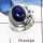 Lapis Lazuli D - SDR537-Attracting Lapis Lazuli Party Special Designer Rings 925 Sterling Silver