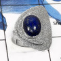 Lapis Lazuli E - SDR537-Attracting Lapis Lazuli Party Special Designer Rings 925 Sterling Silver