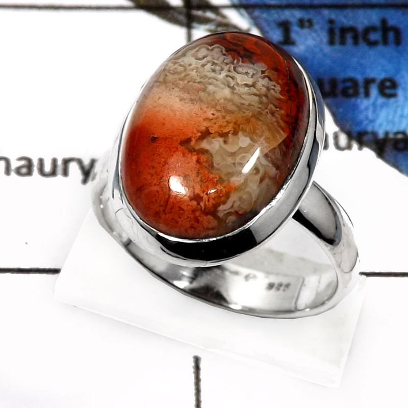 Crazy Lace Agate E - SDR532-Beautiful Crazy Lace Agate Handmade Designer Rings 925 Sterling Silver Crazy Lace Agate E - SDR532-Beautiful Crazy Lace Agate Handmade Designer Rings 925 Sterling Silver