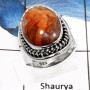 Crazy Lace Agate G - SDR532-Beautiful Crazy Lace Agate Handmade Designer Rings 925 Sterling Silver
