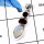 Garnet Cut & Rainbow Moonstone Cut I - ISP549-Elegant Three Cut Stone Handmade Women's Pendants 925 Sterling Silver