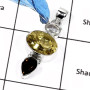 Crystal Quartz,Smoky Quartz & Lemon Quartz C - ISP548-Attracting Party Wear Multi Cut Stone Plain Silver Pendants 925 Sterling S