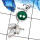 Pearl & Greenonyx C - SD443-CHARMING DESIGNER PENDENT 925 STERLING SILVER