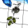 Peridot & Green Amethyst O - SD443-CHARMING DESIGNER PENDENT 925 STERLING SILVER